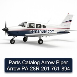 Arrow Piper Pa-28r-201 761-894 Parts Catalog PDF