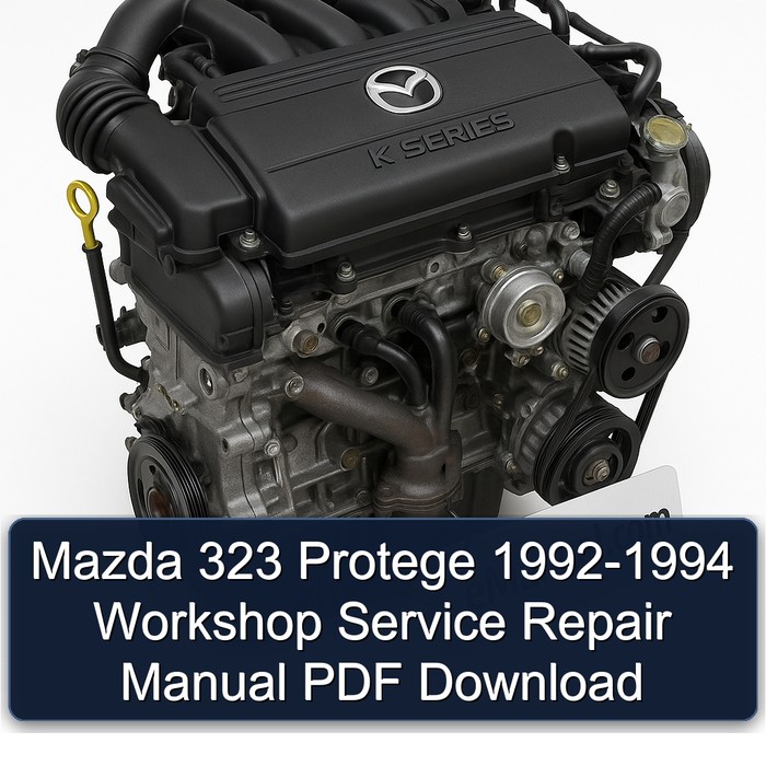 1992-1994 Mazda Protege 323 Service Repair Workshop Manual PDF