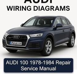 1978-1984 Audi 100 Service Repair Workshop Manual PDF