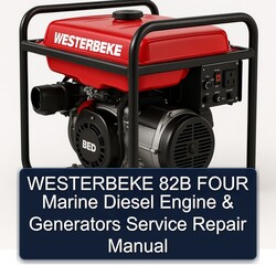 Westerbeke 82B Four Marine Diesel Engine Generators Service Repair Workshop Manual PDF