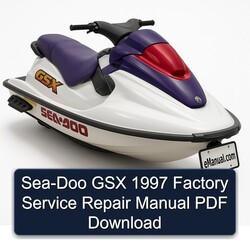 1997 SEA-DOO GSX Service Repair Workshop Manual PDF