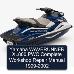 1999-2002 Yamaha Waverunner XL800 PWC Service Repair Workshop Manual PDF