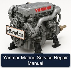 Yanmar Marine Service Repair Workshop Manual PDF