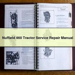Nuffield 460 Tractor Service Repair Workshop Manual PDF