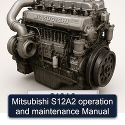Mitsubishi S12a2 Operation Service Repair Workshop Manual PDF
