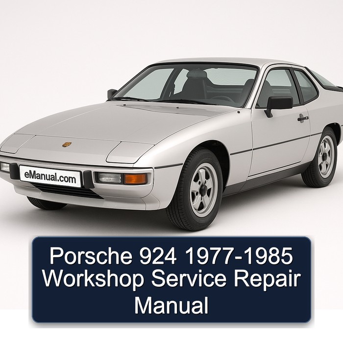 1977-1985 Porsche 924 Service Repair Workshop Manual PDF