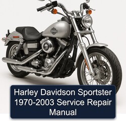 1970-2003 Harley Davidson Sportster Service Repair Workshop Manual PDF