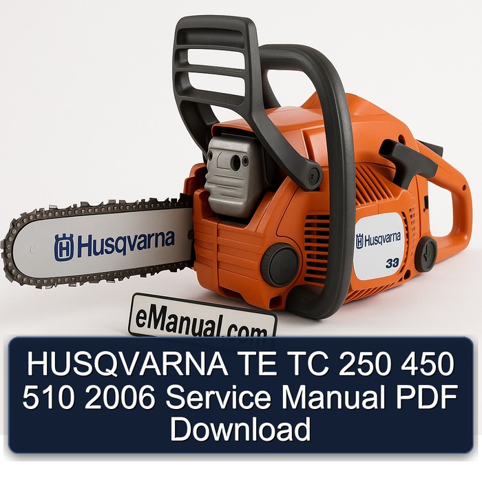 2006 Husqvarna TC Models TE 250 450 510 Service Repair Workshop Manual PDF