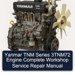 Yanmar TNM Series 3tnm72 Engine Service Repair Workshop Manual PDF