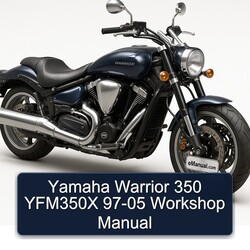 1997-2005 Yamaha Warrior 350 YFM350X Service Repair Workshop Manual PDF
