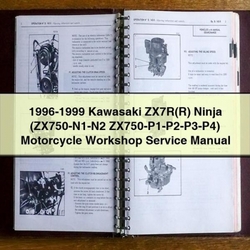 1996-1999 Kawasaki Ninja Zx7r(r) (zx750-n1-n2 Zx750-p1-p2-p3-p4) Motorcycle Service Repair Workshop Manual PDF