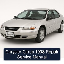 1998 Chrysler Cirrus Service Repair Workshop Manual PDF