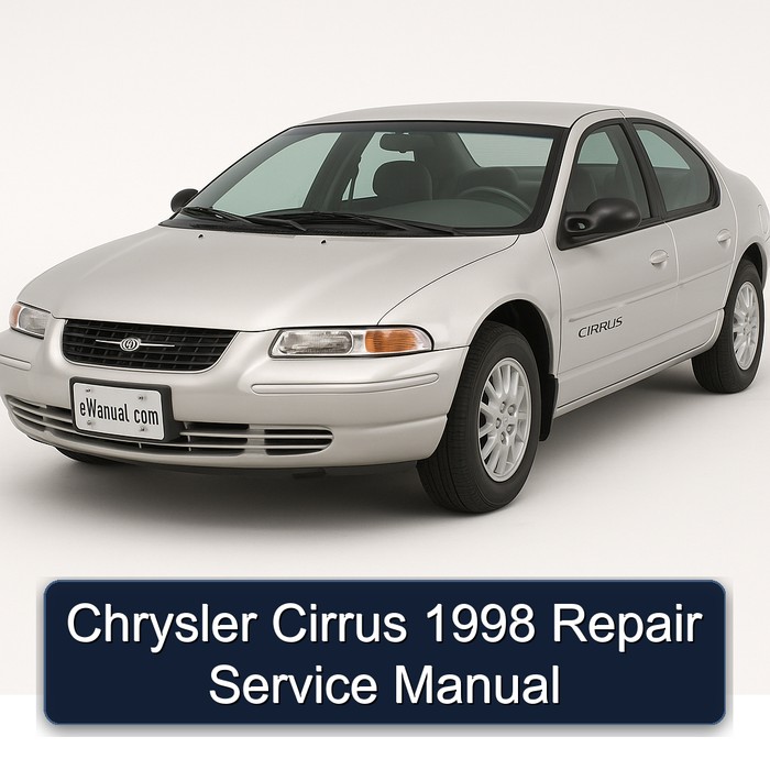 1998 Chrysler Cirrus Service Repair Workshop Manual PDF