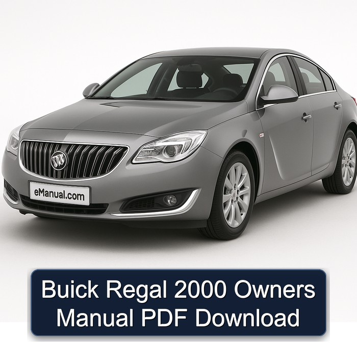 2000 Buick Regal Owners Owner's Manual PDF