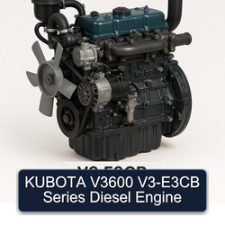 KUBOTA V3600 V3-E3CB Series Diesel Engine