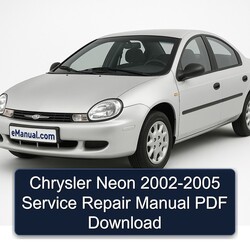 2002-2005 Chrysler Neon Service Repair Workshop Manual PDF