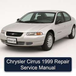 1999 Chrysler Cirrus Service Repair Workshop Manual PDF