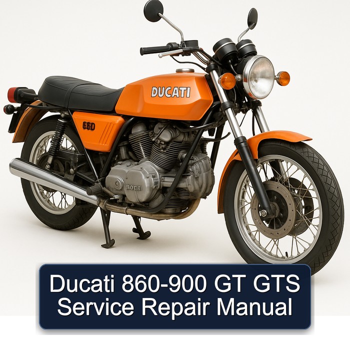 Ducati 860 900 GT GTS Service Repair Workshop Manual PDF
