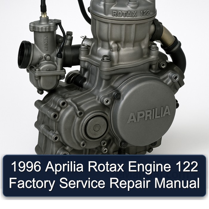 1996 Aprilia Rotax Engine 122 Service Repair Workshop Manual PDF