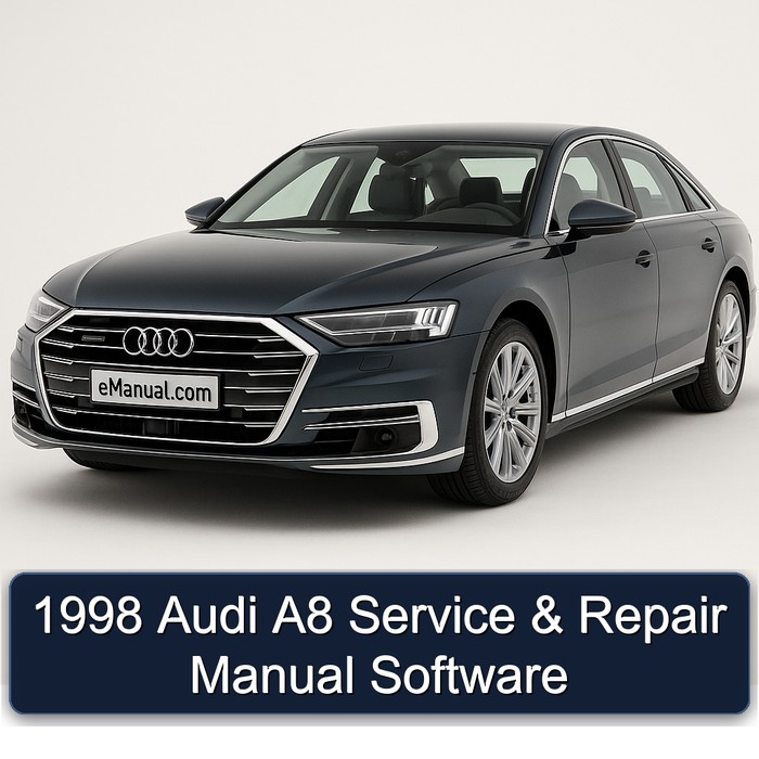 1998 Audi A8 Software Service Repair Workshop Manual PDF