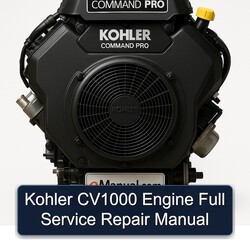 Kohler Command Pro Models CV1000 Engine Service Repair Workshop Manual PDF