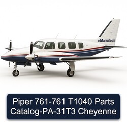 Piper 761-761 T1040 -pa-31t3 Cheyenne Parts Catalog PDF