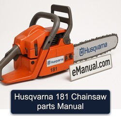 Husqvarna 181 Chainsaw Parts Catalog PDF