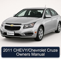 2011 CHEVY/Chevrolet Cruze Owners Manual 