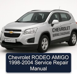 1998-2004 Holden Rodeo Chevrolet Amigo Service Repair Workshop Manual PDF