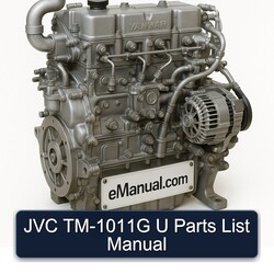 Yanmar 2 TM 3 4 JVC TM-1011G U Parts Catalog PDF