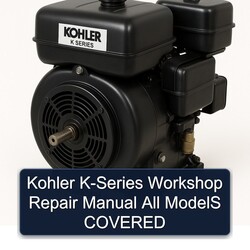 Kohler K Series K-series All Models Covered Service Repair Workshop Manual PDF