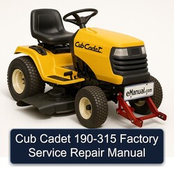 Cub Cadet 190-315 Service Repair Workshop Manual PDF