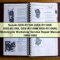1989-1992 Suzuki GSX Series GSX-R1100 (gsx-r1100k Gsx-r1100l Gsx-r1100m Gsx-r1100n) Motorcycle Service Repair Workshop Manual PDF