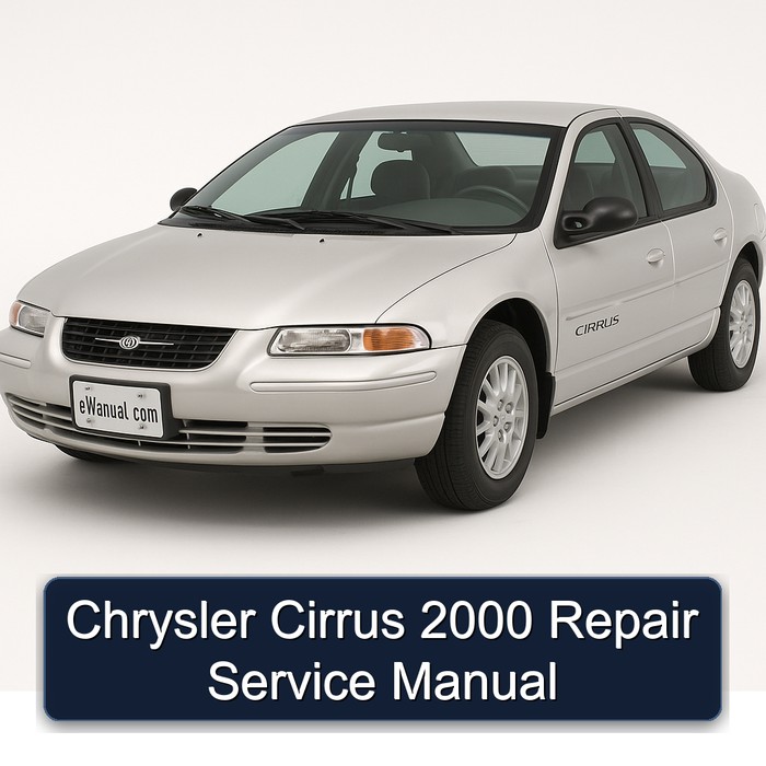 2000 Chrysler Cirrus Service Repair Workshop Manual PDF