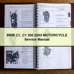 2003 BMW C1 200 Motorcycle Service Repair Workshop Manual PDF
