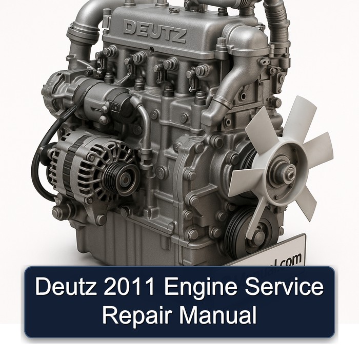 2011 Deutz Engine Service Repair Workshop Manual PDF