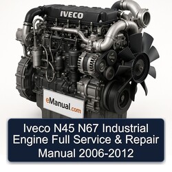 2006-2012 Iveco N45 N67 Industrial Engine Service Repair Workshop Manual PDF