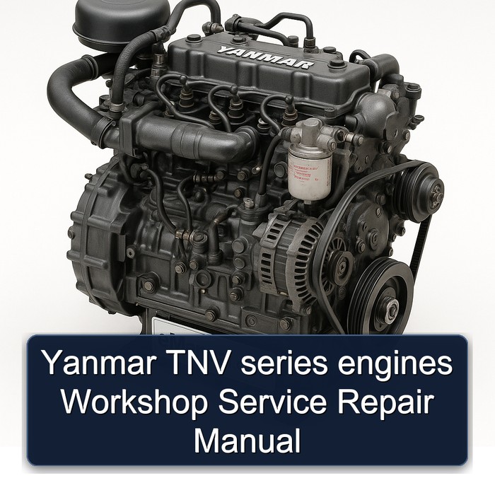 Yanmar TNV Series Engines Service Repair Workshop Manual PDF