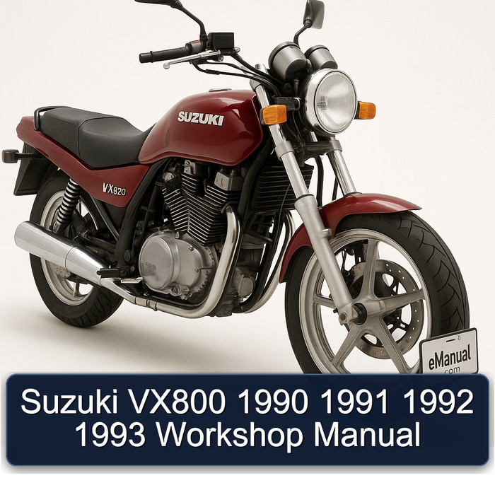1990-1993 Suzuki VX800 Service Repair Workshop Manual PDF