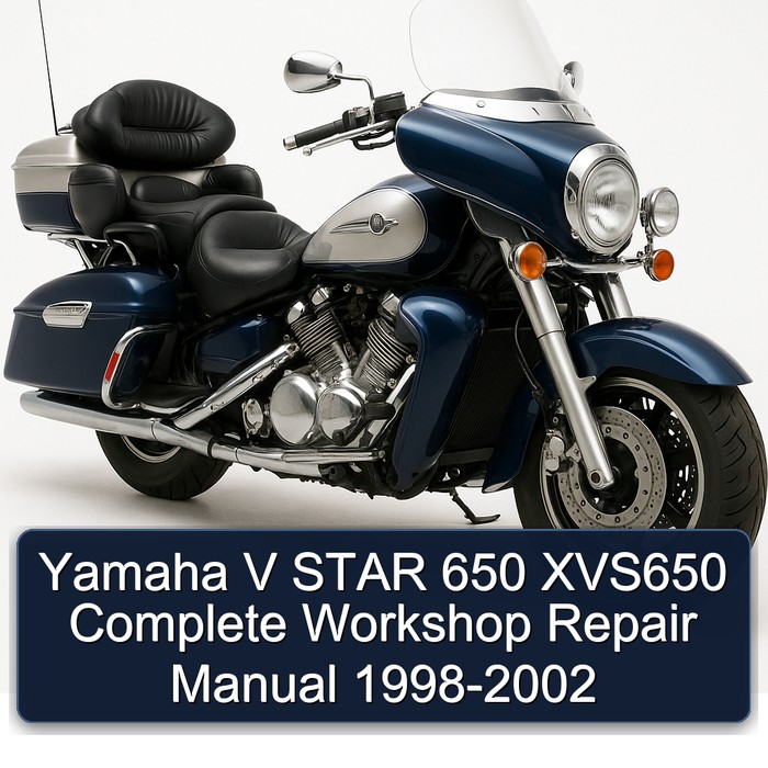 1998-2002 Yamaha Royal Star Venture V 650 XVS650 Service Repair Workshop Manual PDF