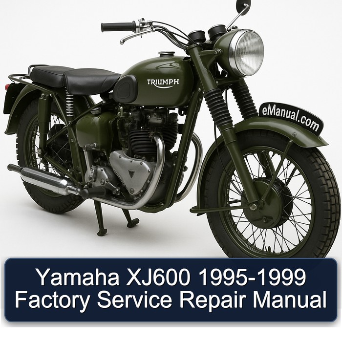 1995-1999 Triumph TRW Yamaha XJ600 Service Repair Workshop Manual PDF