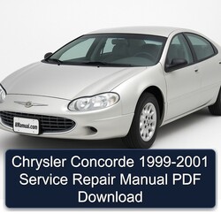 1999-2001 Chrysler Concorde Service Repair Workshop Manual PDF