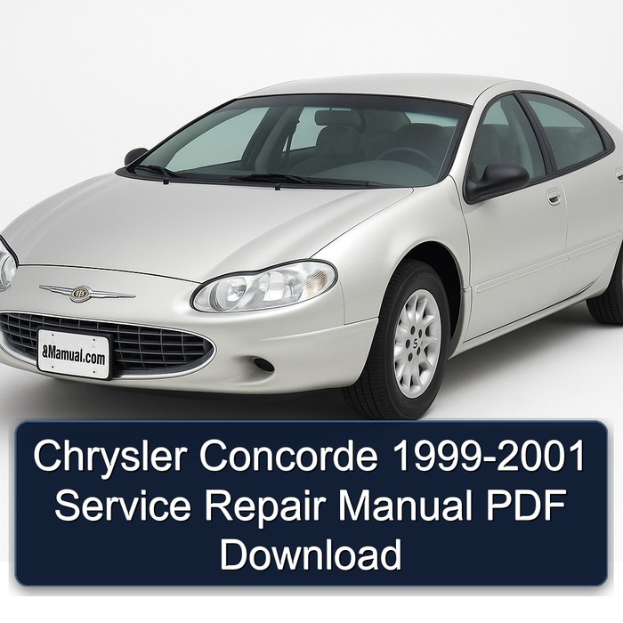1999-2001 Chrysler Concorde Service Repair Workshop Manual PDF