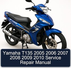 2005-2010 Yamaha T135 Service Repair Workshop Manual PDF
