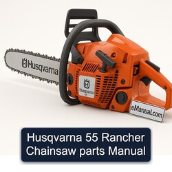 Husqvarna 55 Rancher Chainsaw Parts Catalog PDF