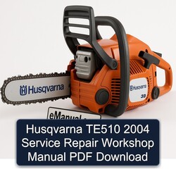 2004 Husqvarna TR650 Models TE510 Service Repair Workshop Manual PDF