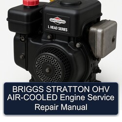 Briggs And Stratton L Head Series OHV Air-cooled Engine Service Repair Workshop Manual PDF