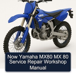 Yamaha MX Models Now MX80 80 Service Repair Workshop Manual PDF