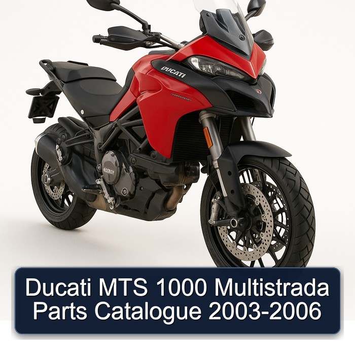 2003-2006 Ducati Multistrada MTS 1000 Parts Catalog PDF