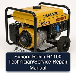 Subaru Robin R1100 Technician/ Service Repair Workshop Manual PDF